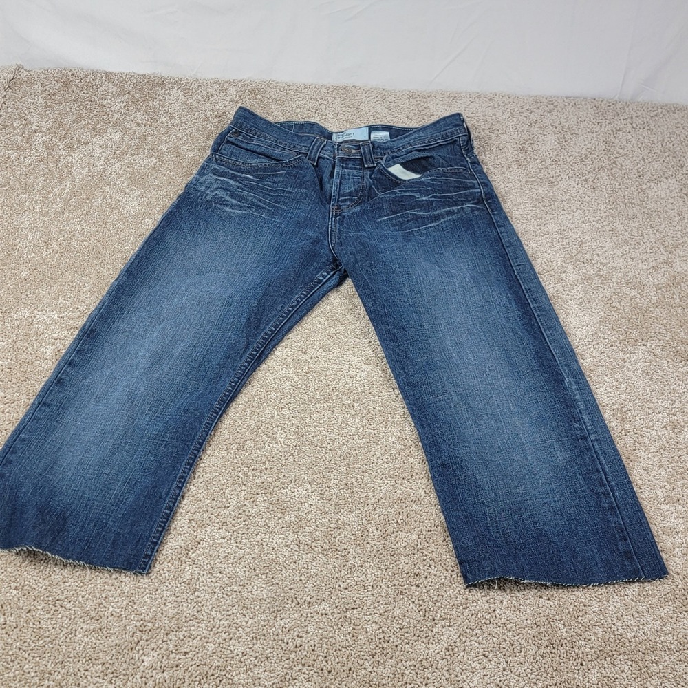 Silver Tab Levis True Straight Blue Jeans Mens Size 30x30 Button Fly Denim Read